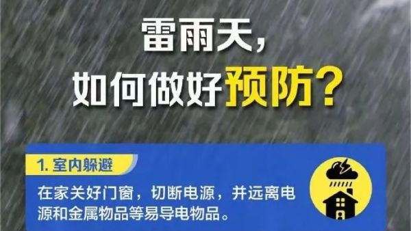 “杜蘇芮”來了！河南將迎暴雨、大暴雨，這些避險知識請牢